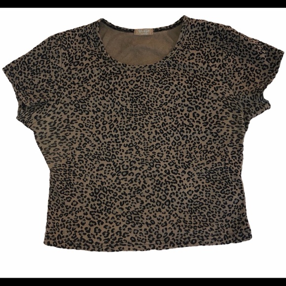 Brandy Melville Tops John Galt Ashlyn Cheetah Print Top Poshmark